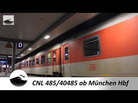 CNL 485/40485 bei der Abfahrt in München