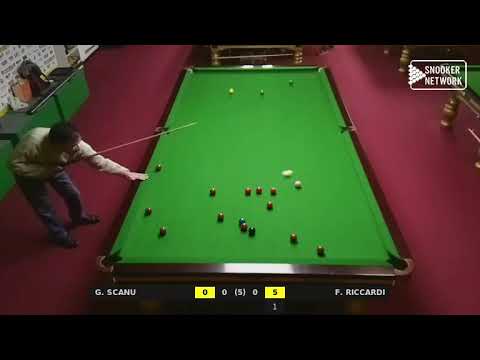 AMBROSIAN SNOOKER - PROV. FIBIS MILANO CAT. B 2019/20 - G. SCANU vs F. RICCARDI