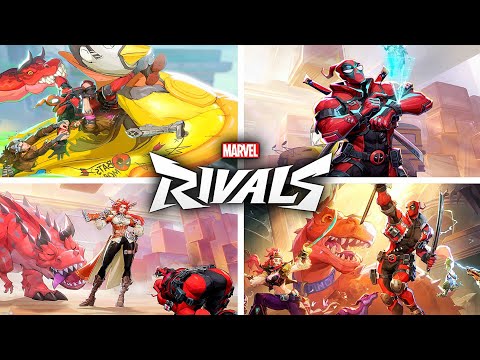 Marvel Rivals Season 6 - All NEW Deadpool & MAP Cinematics (4K 60FPS)