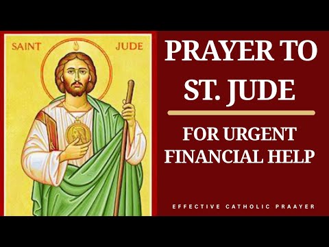 St  Jude Powerful Prayer for Urgent Financial Help & Breakthrough | Catholic Prayer