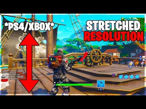 how to get stretched resolution on console fortnite stretched resolution settings ps4 xbox - how to do stretch resolution fortnite xbox