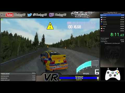 Colin McRae Rally 2.0 - Championship% (Expert) Speedrun in [3:24:15] [Former WR]