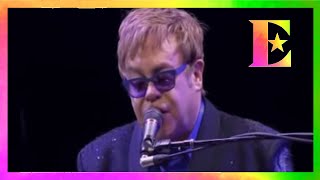 Elton John -  Mona Lisas And Mad Hatters (Live - Daniel Pearl tribute)