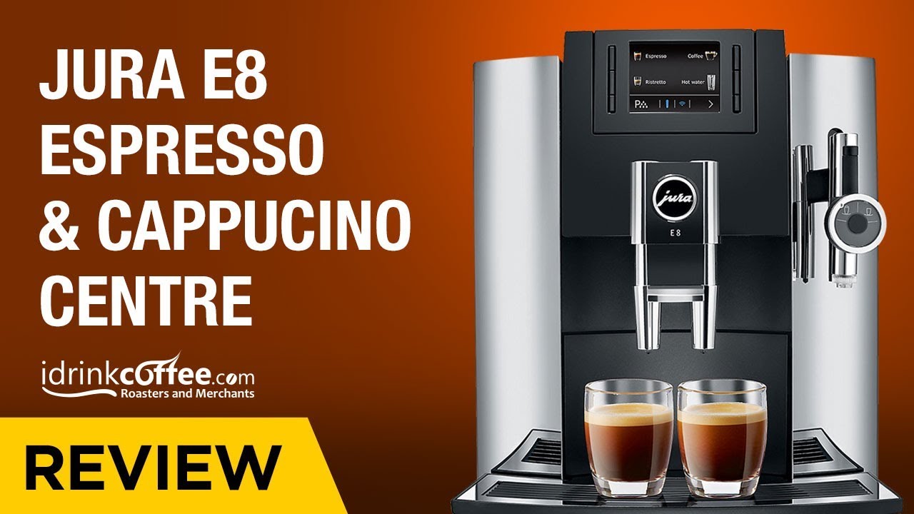 Jura E8 NAC 15683 - White video