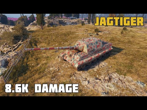 World of Tanks Jagdtiger - 8,6K Damage