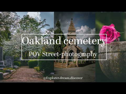 HISTORIC OAKLAND CEMETERY  - POV Street Photography in Atlanta