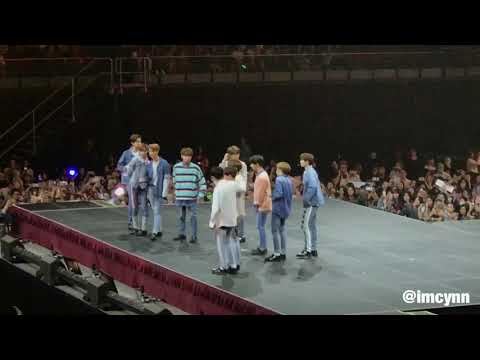 Wanna One | K-con Australia 2017 | MC segment + Photo time