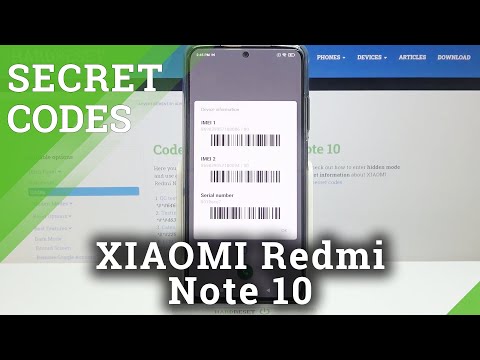 Secret Codes XIAOMI Redmi Note 10 - Functionalities