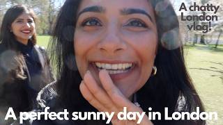 Join me for the perfect sunny day in London! | Cozy, chatty London vlog