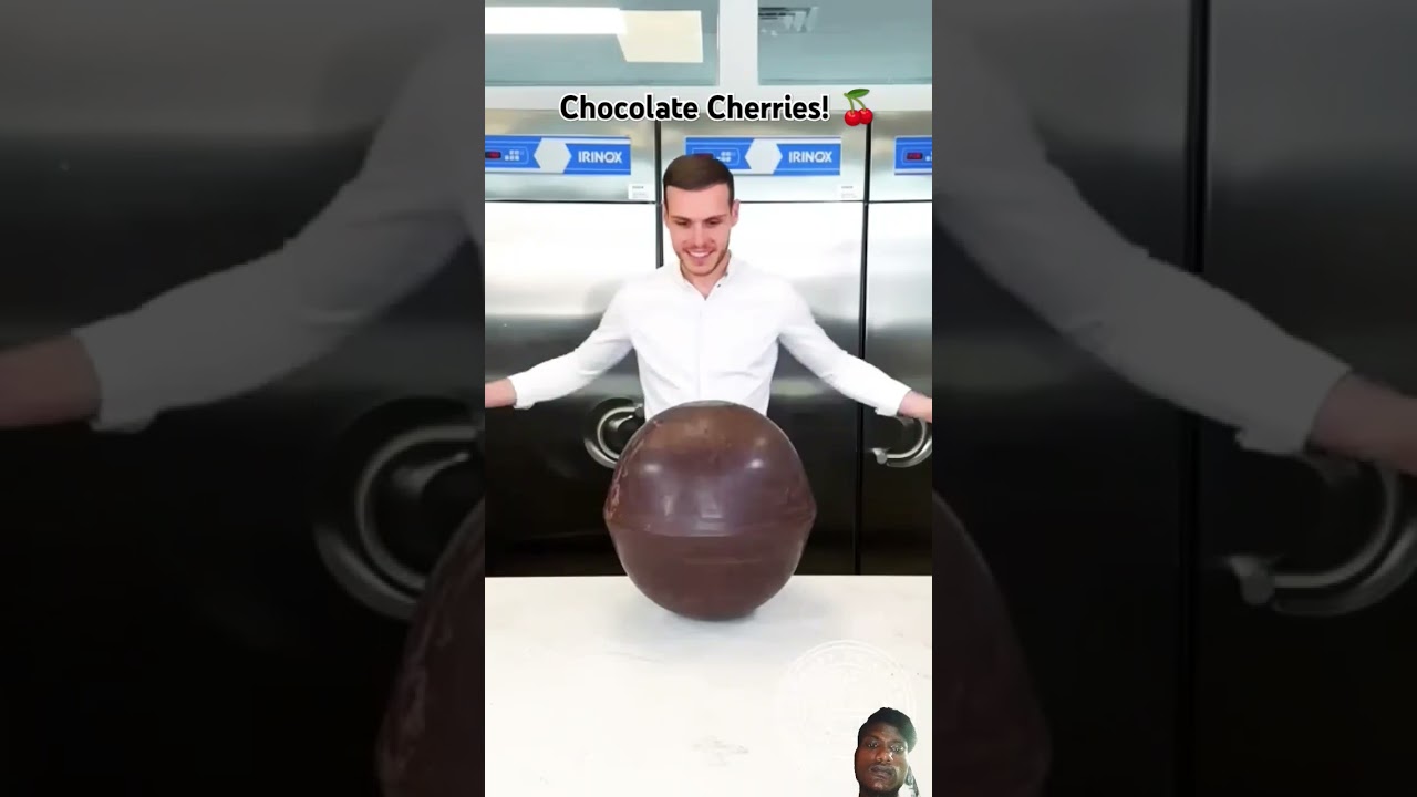 Chocolate Cherries! 🍒 Making my favourite fruit taste like chocolate!#amauryguichon #chocolate