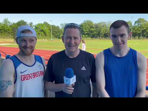 Steve Doig, Owen Miller and Steven Bryce on the World Para Champs 2023