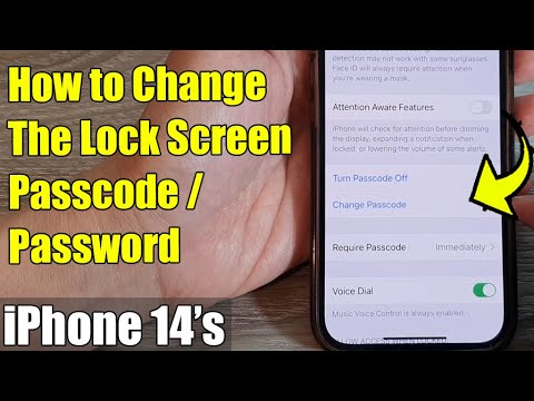 iPhone 14's/14 Pro Max: How to Change The Lock Screen Passcode/Password