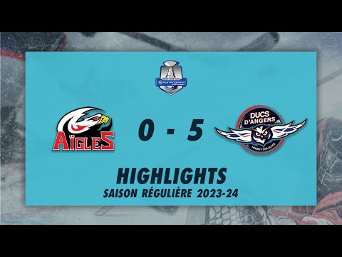 Aigles de Nice 0-5 Ducs d'Angers - Highlights - Synerglace Ligue Magnus 2023/24