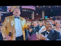 Guillermo toasts everyone at the Oscars 2024