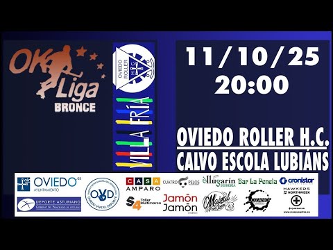 OK LIGA BRONCE NORTE HOCKEY PATINES OVIEDO ROLLER H.C.- C.P. MIERES