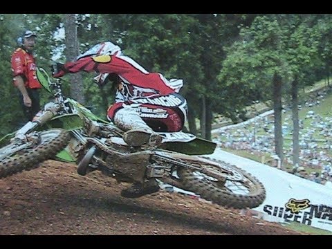 2003 MX 125cc Budds Creek Race James Stewart Dead Last to First