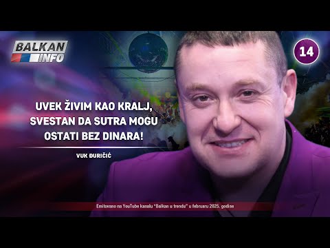 INTERVJU: Vuk Đuričić – Uvek živim kao kralj, svestan da sutra mogu ostati bez dinara! (25.2.2025)