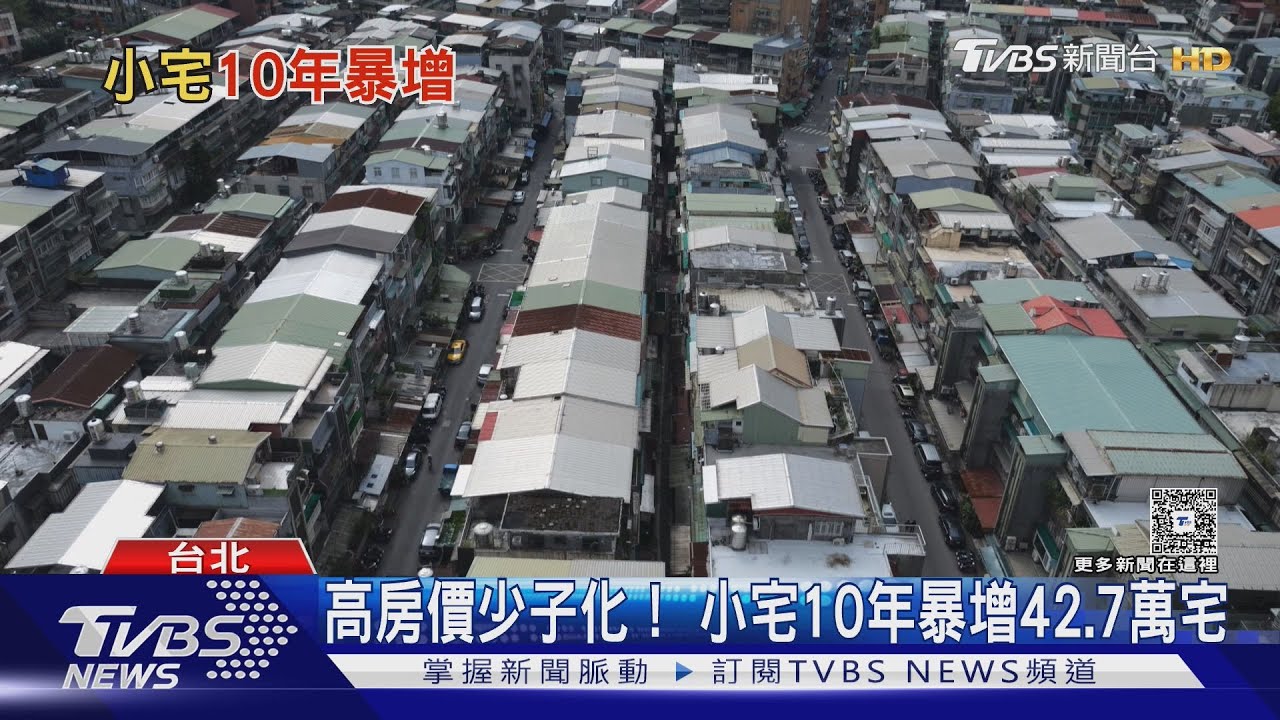 小宅10年暴增42.7萬戶! 專家揭「三高隱憂」