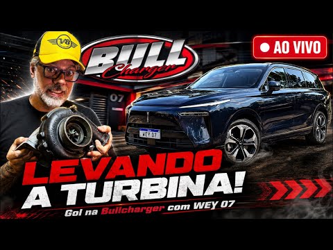 INDO LEVAR A TURBINA DO GOL NA BULLCHARGER COM O NOVO GWM WEY 07