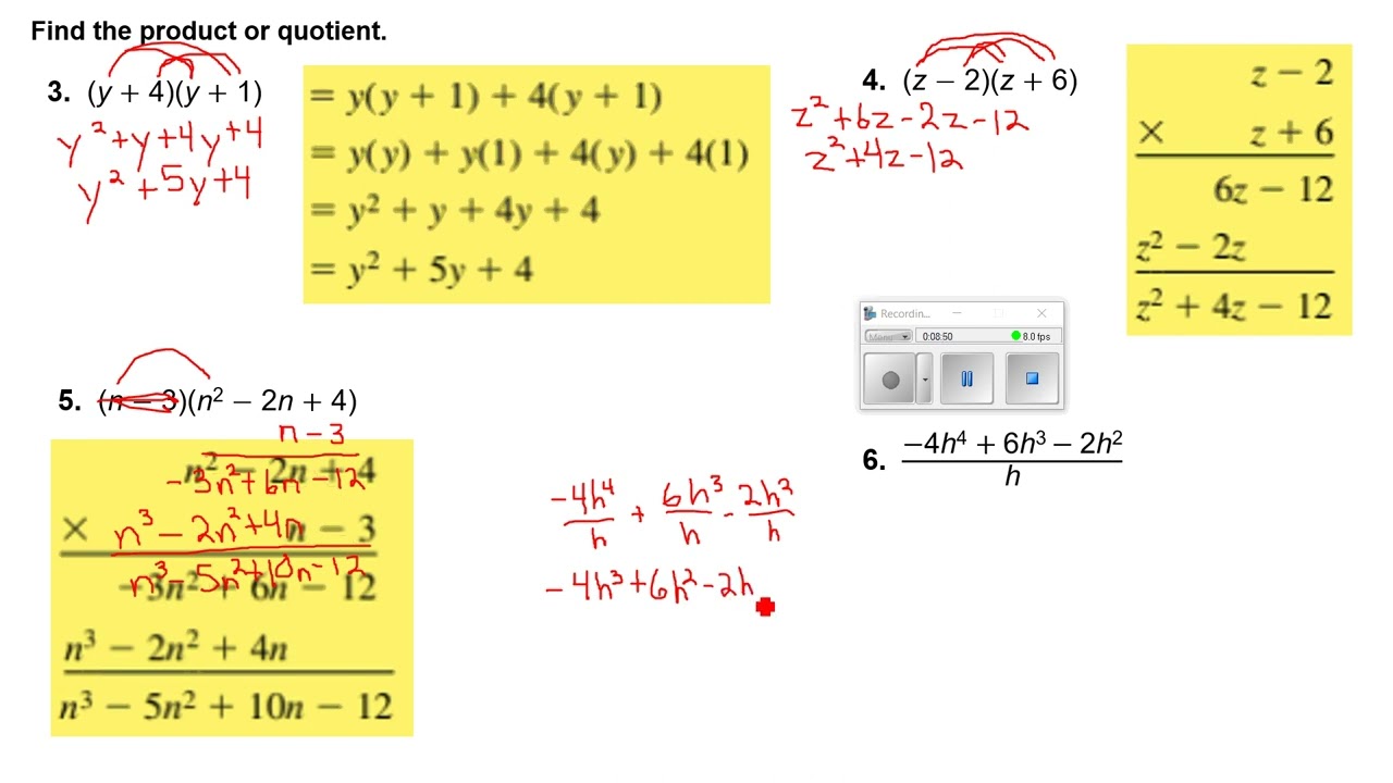 video for chapter 7 quiz study guide