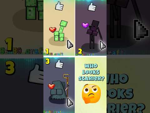 Creeper, Enderman, Malgosha  #Minecraft #Minecraftanimation #animation