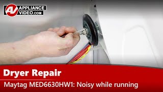 Maytag Dryer Repair - Noisy When Running - Drum Support Roller
