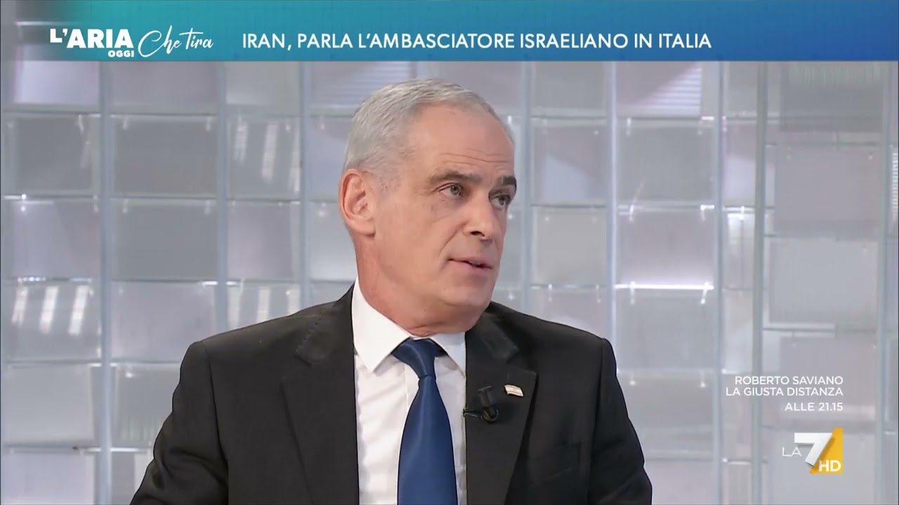 Medio Oriente, Ambasciatore israeliano Peled: “La pace si ottiene con la guerra”