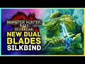Monster Hunter Rise Sunbreak - NEW Dual Blades Silkbind Skill Gameplay & Garangolm Hunt!