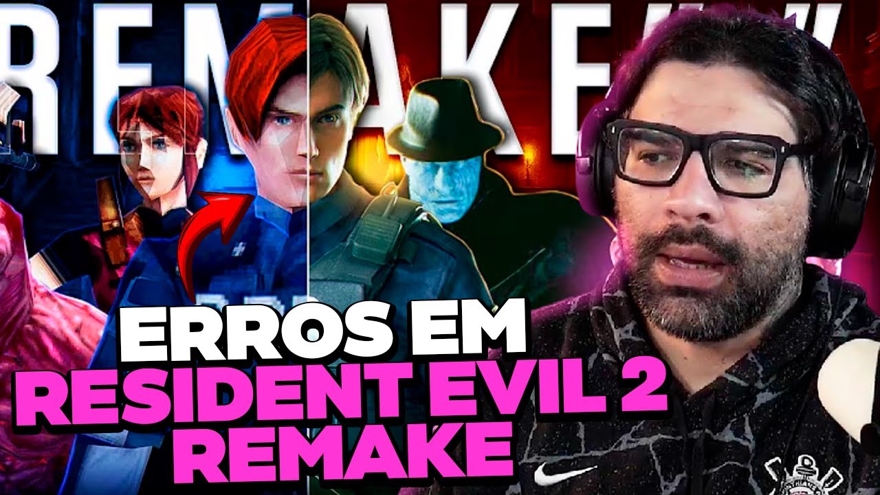 RE 2 REMAKE AGORA É RUIM? KKKKKK