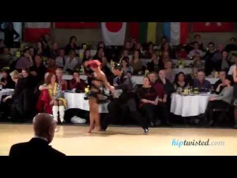 Pavel Pasechnik - Francesca Berardi, 11th Antwerp Stars Cup, IDSF int. open latin, 4.round - samba