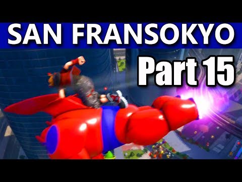 Kingdom Hearts 3 Walkthrough (PS4) | San Fransokyo | Part 15