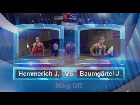 Julian Hemmerich TV Unterdürrbach - Jonas Baumgärten RSC Rehau 08.10.2016 Ringen