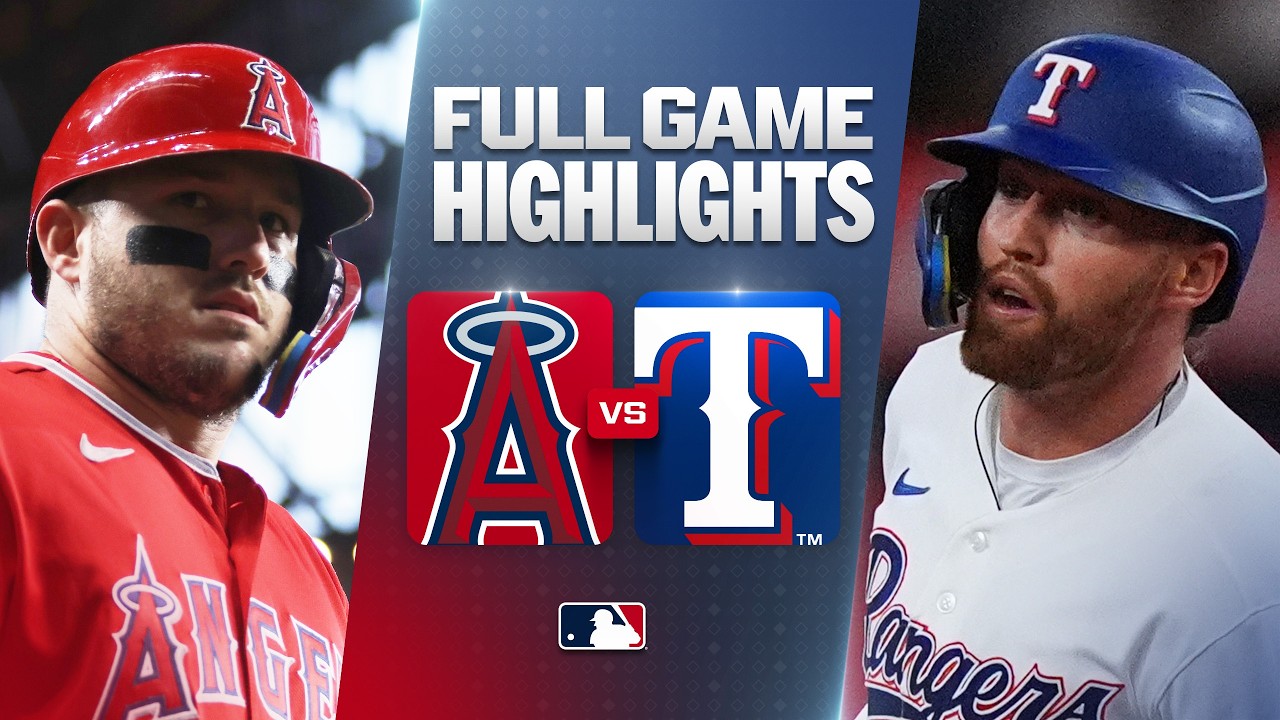 7월10일 LA에인절스 텍사스 MLB 하이라이트