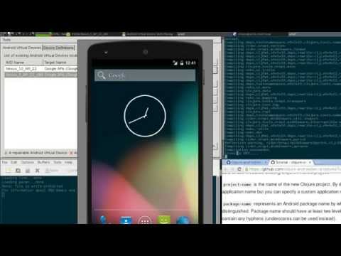 Clojure on Android - Setting up a project
