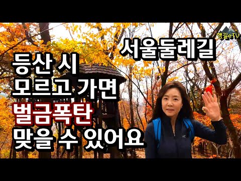 서울둘레길5-1코스 / 등산 시 알아야할 법 알려드려요 / 초보자도 혼자 갈 수는 코스 안내 /맛집소개