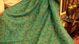 preview picture of video 'HOWTO BUY PASHMINA SHAWLS, Nomadic Cottage, Bangalore, India, Part 1'