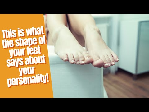 This is what the shape of your feet says about your personality!
