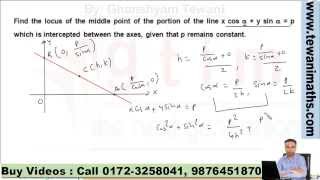 IITJEE maths video lectures | best JEE maths videos | ghanshyam tewani | Cengage Learning