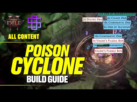 Path of Exile | Poison Cyclone BUILD GUIDE | All Content