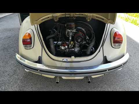 VW 1300 engine sound