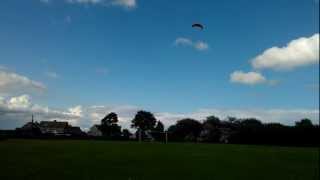 Scudding with Flexifoil Rage 3.5 Power kiting,