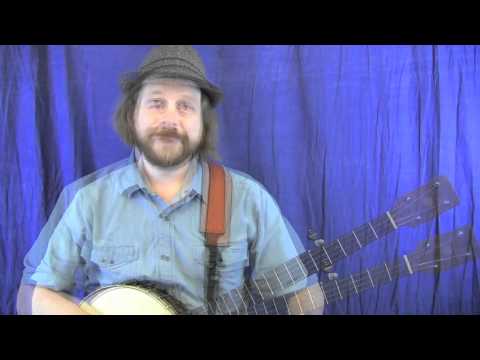 WORIED MAN BLUES - [HD] Clawhammer / Frailing Banjo Lessons by Ryan Spearman