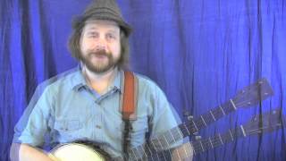 WORIED MAN BLUES - [HD] Clawhammer / Frailing Banjo Lessons by Ryan Spearman