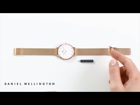 Daniel Wellington(ダニエルウェリントン) Classic Petiteストラップの調整方法 | HardiVague information