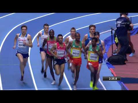 Men's 1500m FINAL WIC Birmingham 2018 (Marcin Lewandowski)