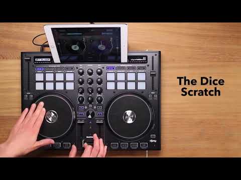 Controller Scratching.   14.  Dice Scratch. Tutorial 14/17 practice cut