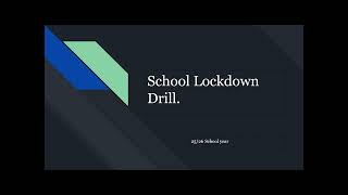 School Lockdown Drill