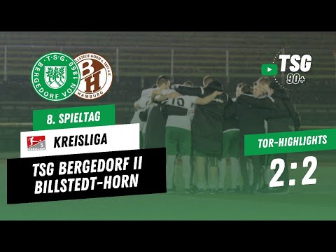 TSG Bergedorf II vs. Billstedt-Horn | Kreisliga 5 | 8. Spieltag