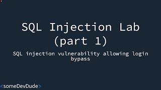 SQL injection Tutorial (Part 1): PortSwigger Academy