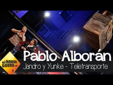 Jandro y Yunke teletransportan a Pablo Alborán y Pablo Motos - El Hormiguero 3.0